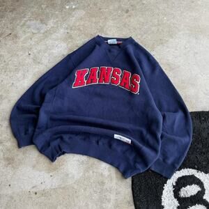Y2K Vintage Kansas Jaybirds Crewneck